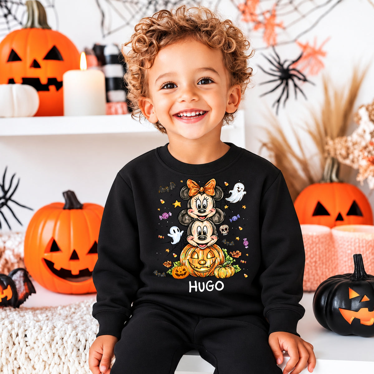 Sweat Halloween Mickey & Minnie