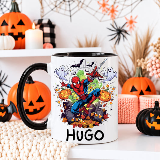Caneca Halloween Spider Man