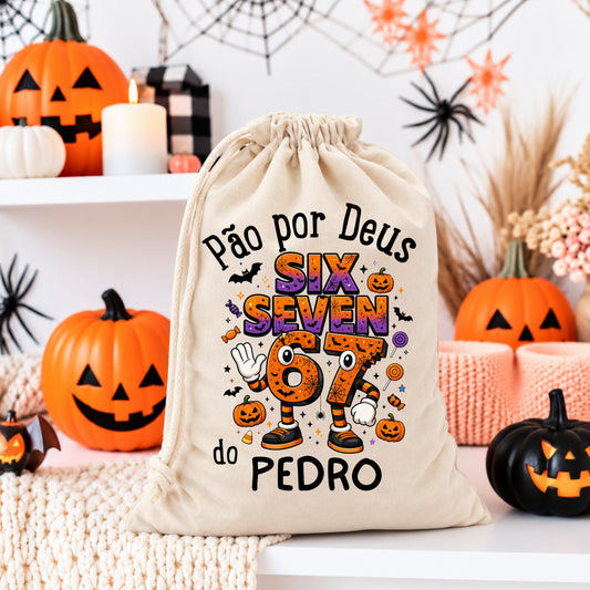 Saco Pão por Deus Halloween 67