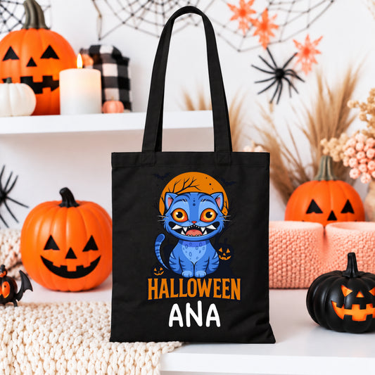 Tote Bag Preta Halloween Huntrix