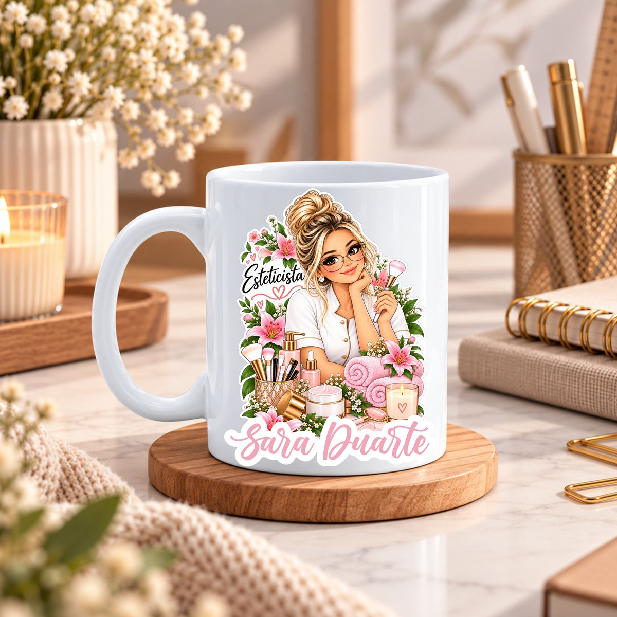 Caneca Cerâmica Personalizada | Profissões