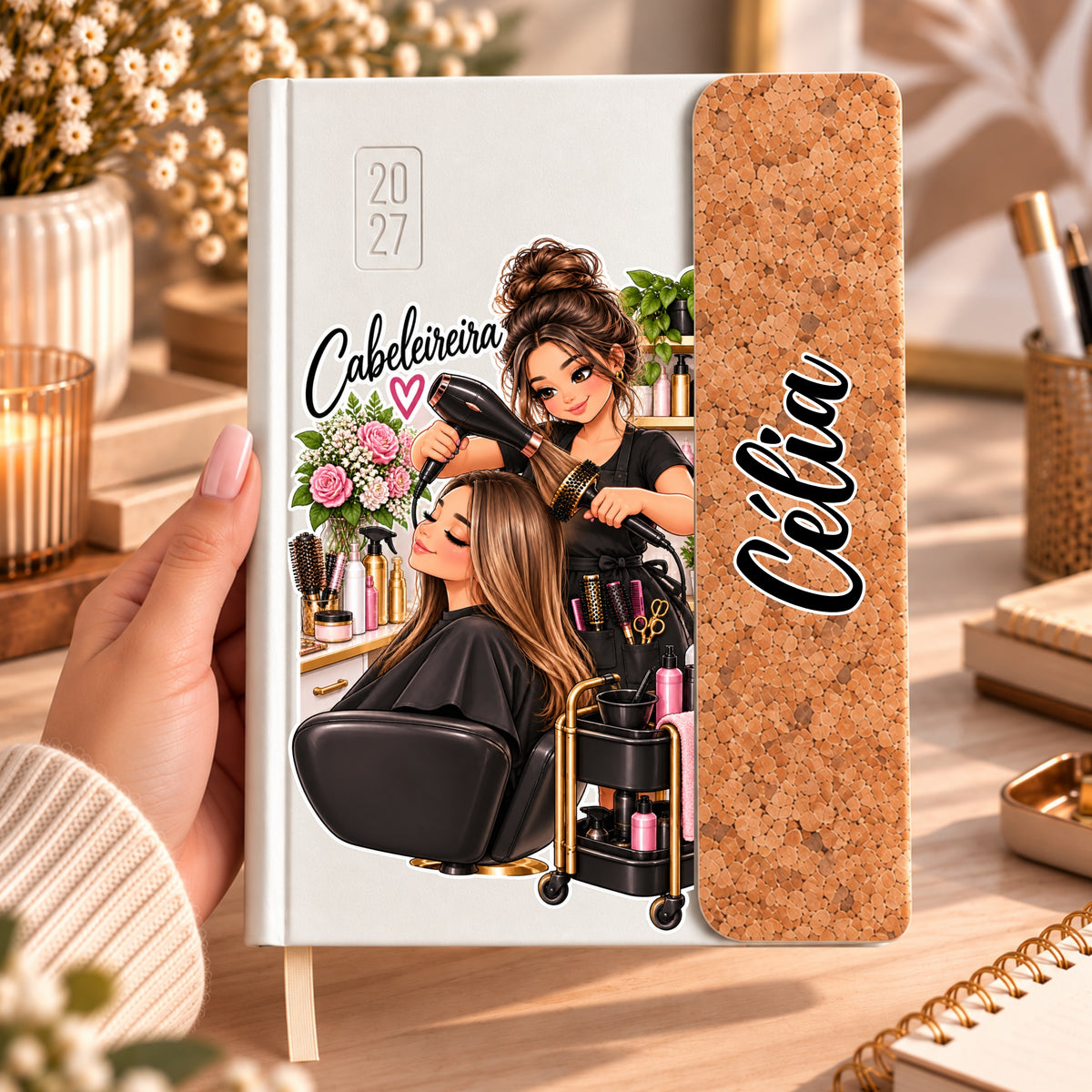 Agenda A5 2027 Personalizada | Profissões