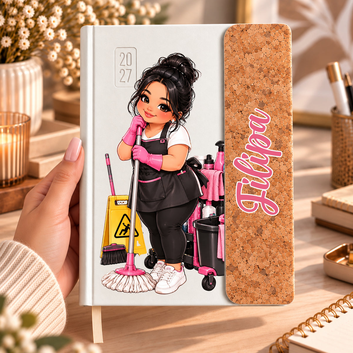 Agenda A5 2027 Personalizada | Profissões