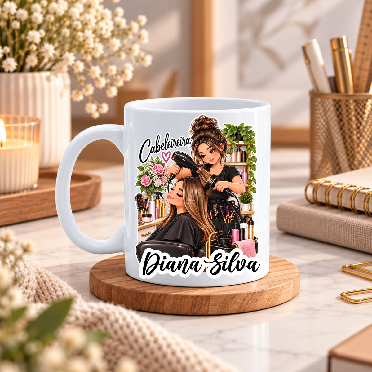 Caneca Cerâmica Personalizada | Profissões