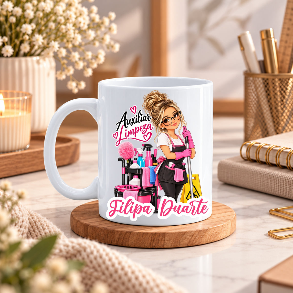 Caneca Cerâmica Personalizada | Profissões