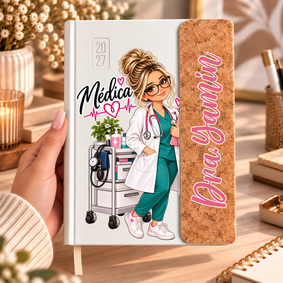 Agenda A5 2027 Personalizada | Profissões