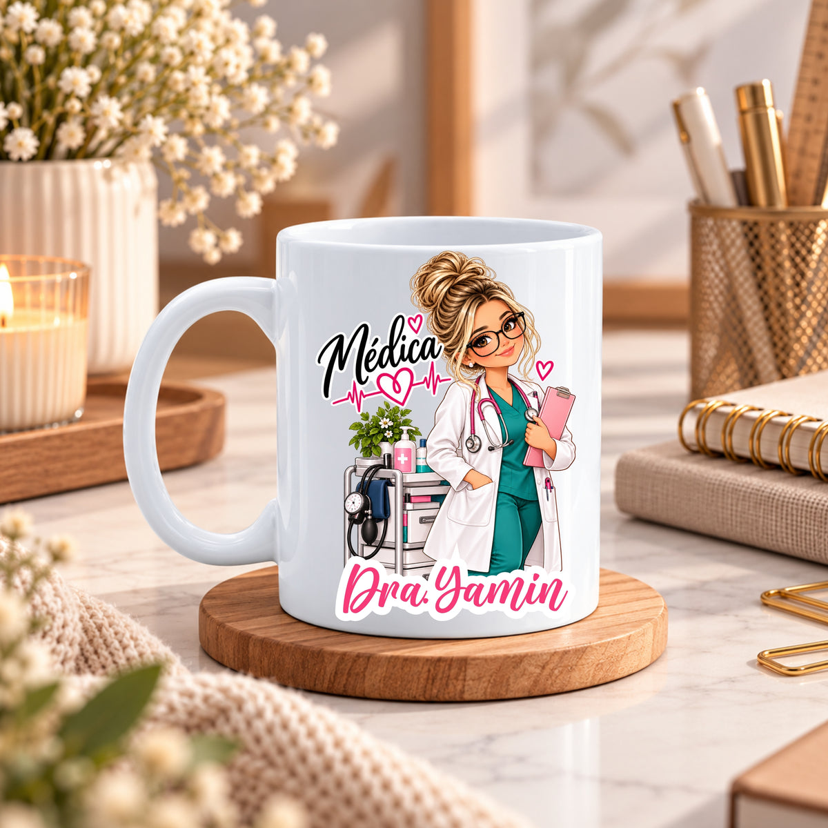 Caneca Cerâmica Personalizada | Profissões