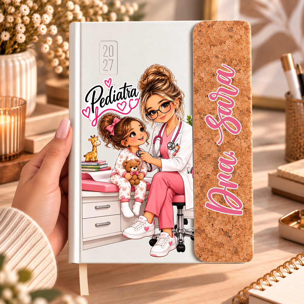 Agenda A5 2027 Personalizada | Profissões
