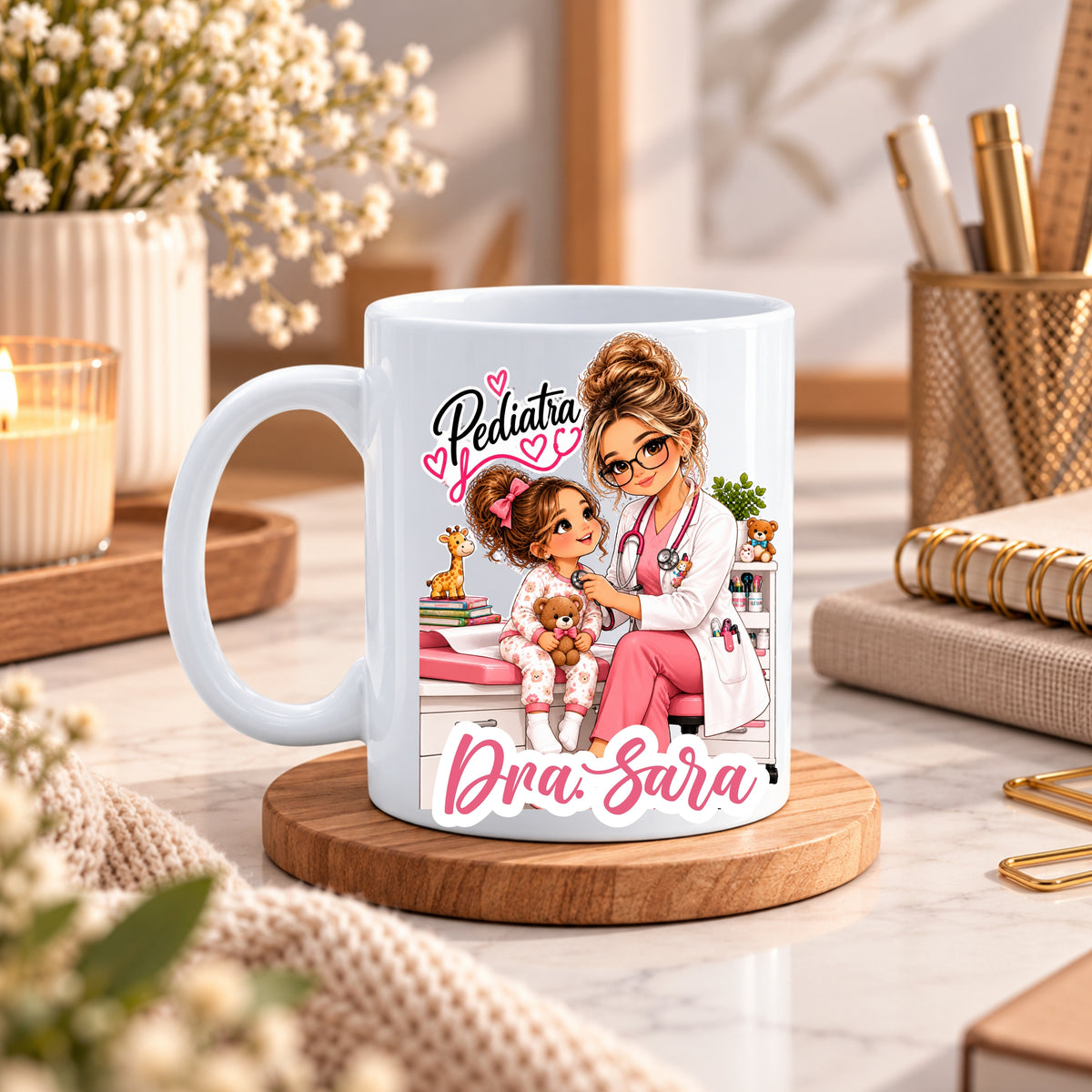 Caneca Cerâmica Personalizada | Profissões