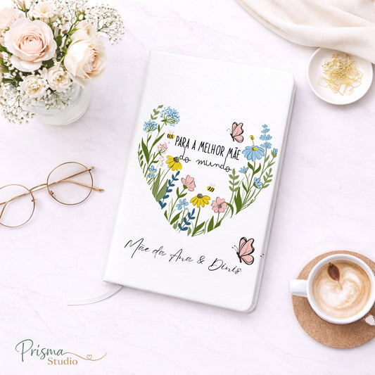 ✨📓 Caderno A5 ''A melhor mãe do Mundo!'' - Presente especial Dia da Mãe