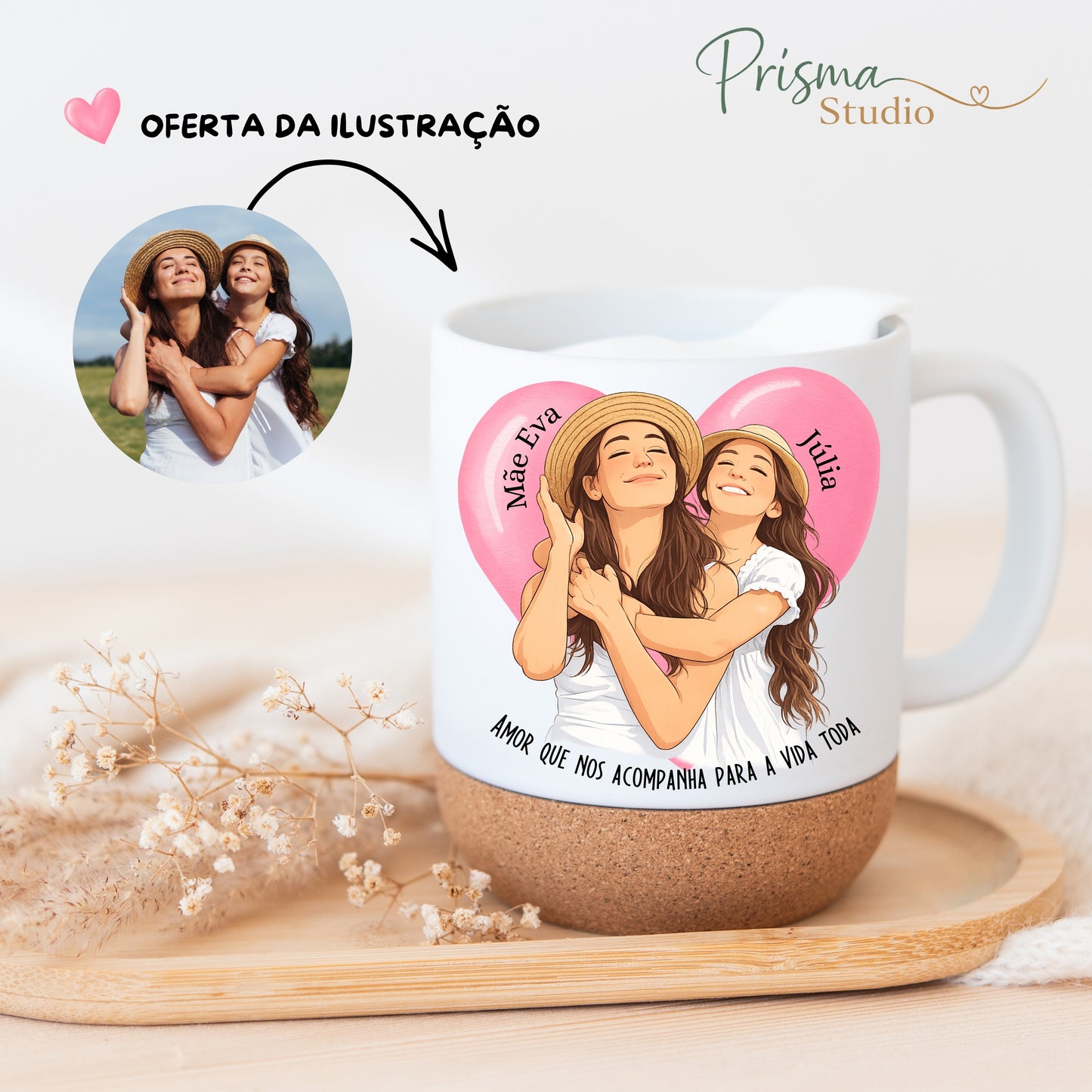 ✨ ☕ Caneca Personalizada com OFERTA ILUSTRAÇÃO
