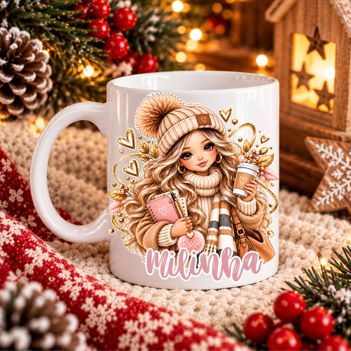 Caneca Personalizada '' Boho Chic ''