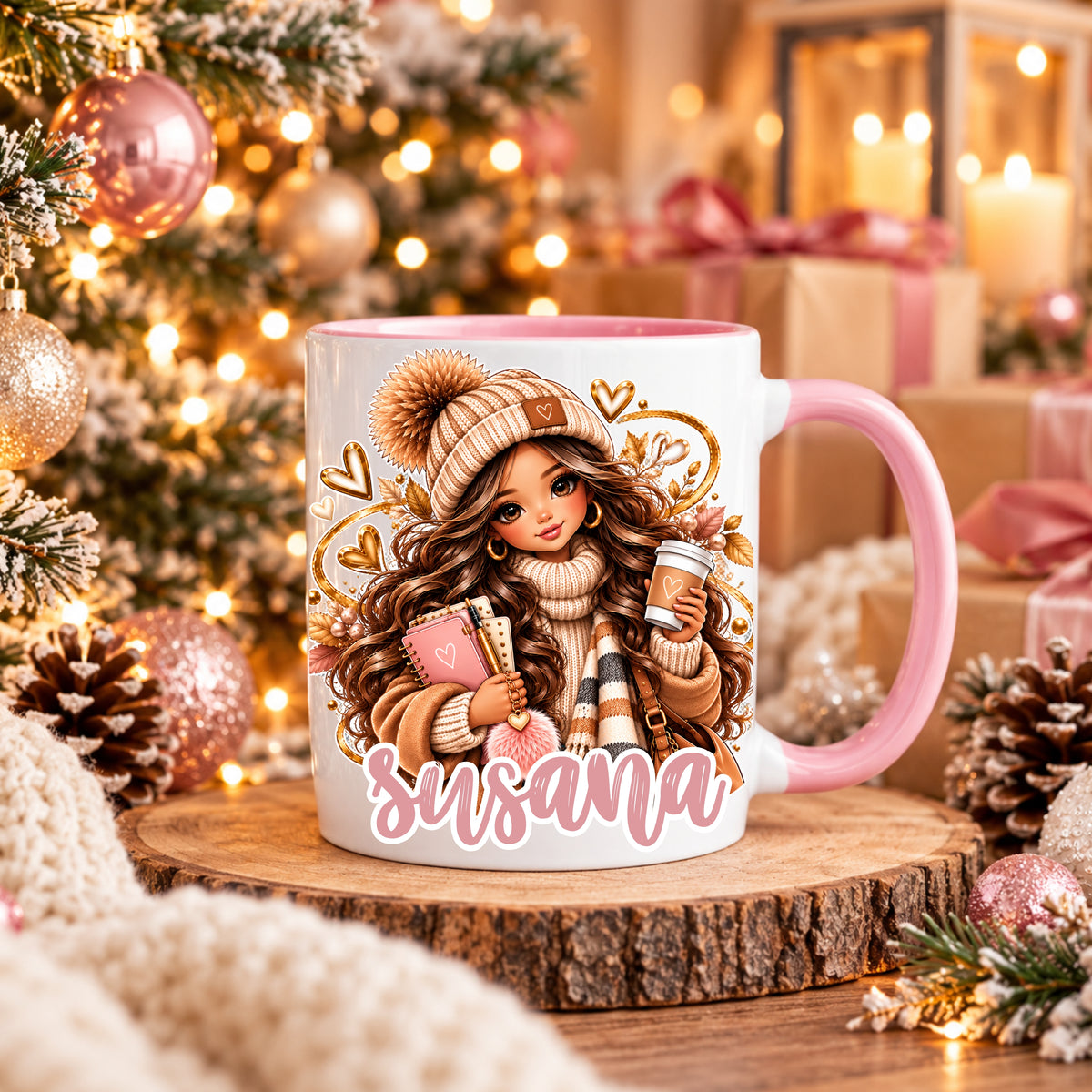 Caneca Personalizada '' Boho Chic ''