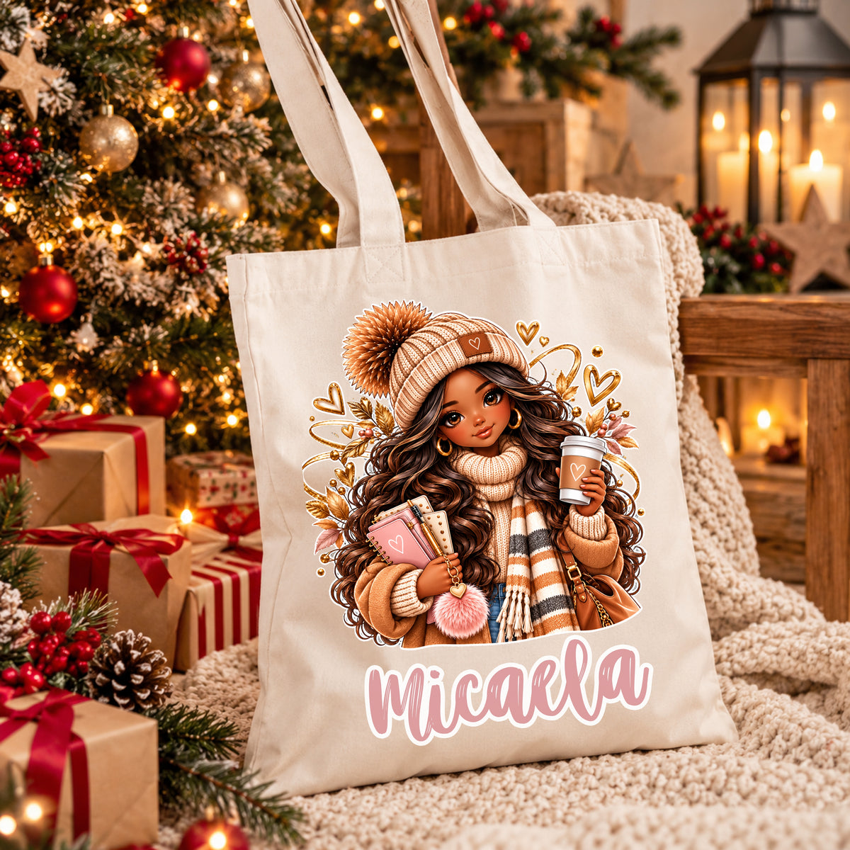 Tote Bag Personalizada '' Boho Chic ''