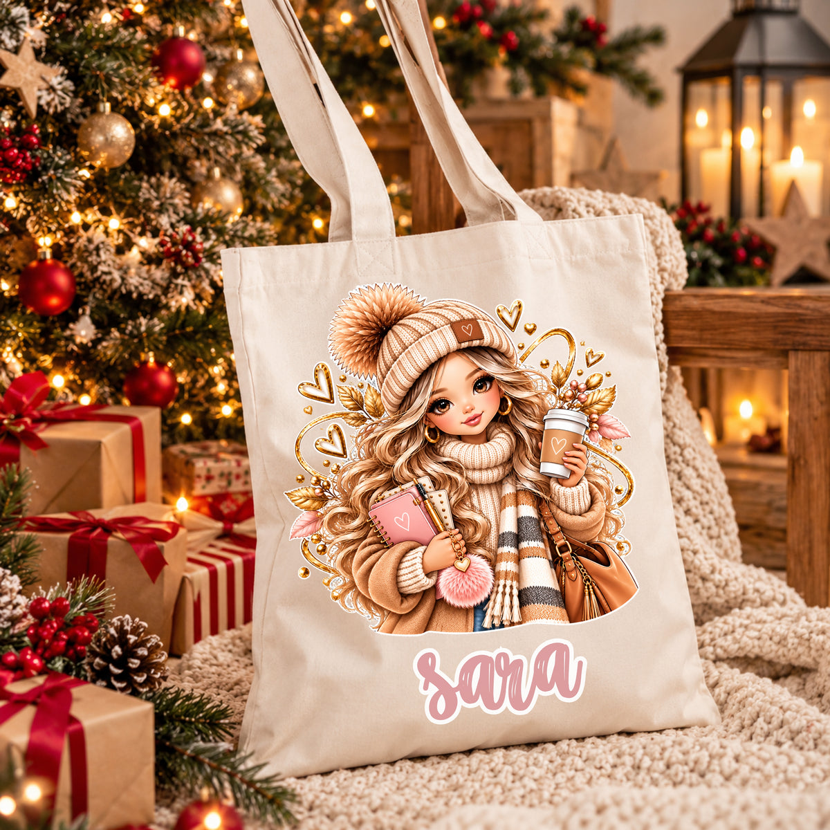 Tote Bag Personalizada '' Boho Chic ''