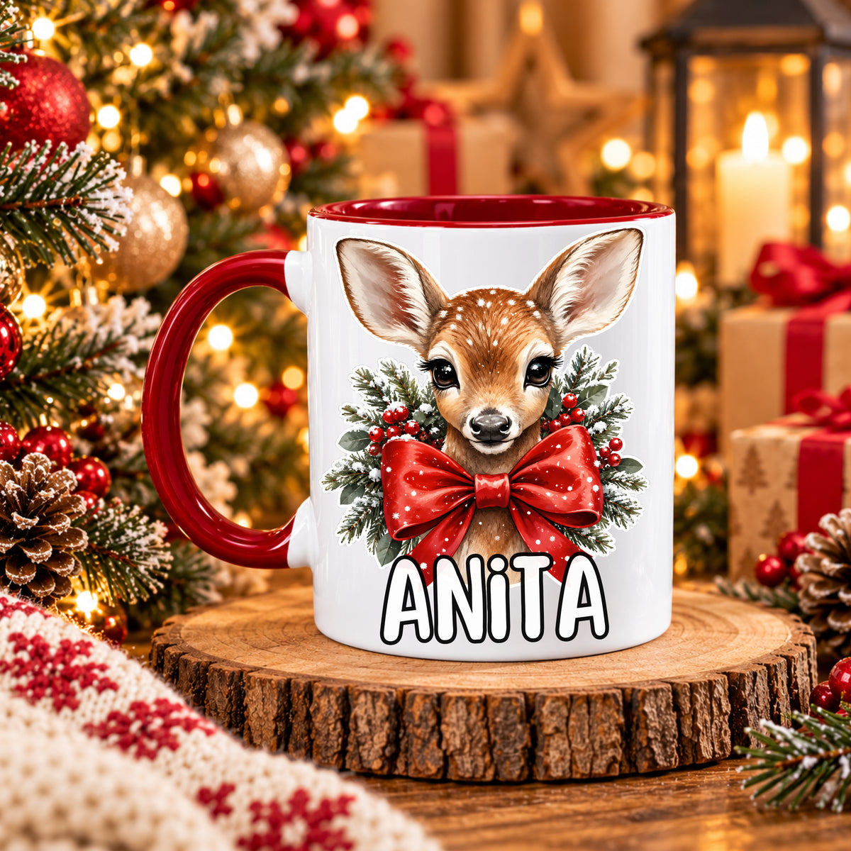 Caneca Personalizada '' Bambi Winter ''