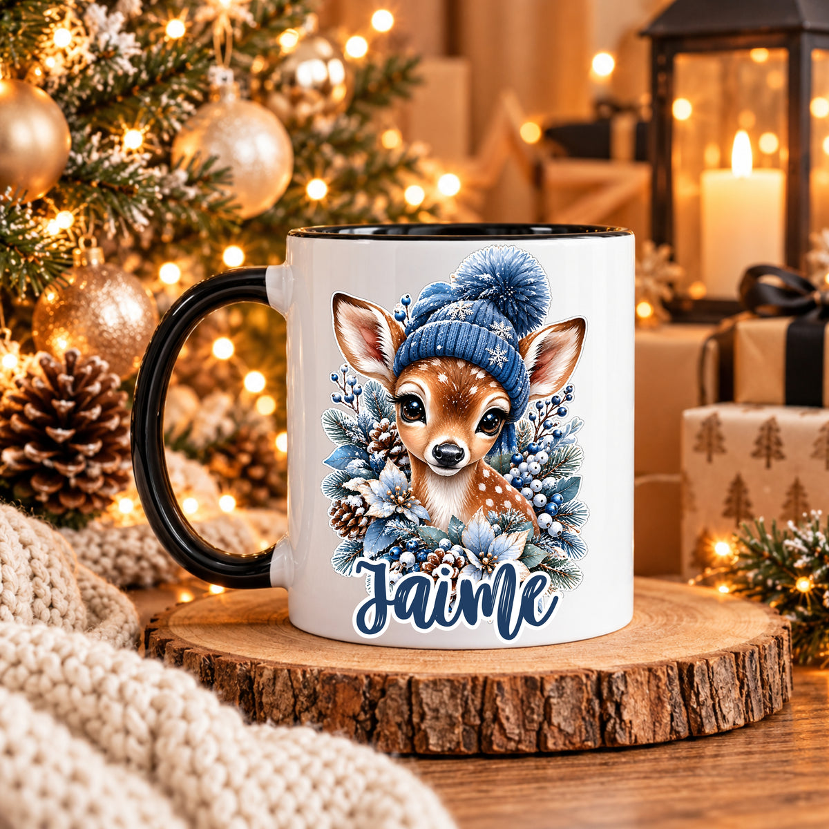 Caneca Personalizada '' Bambi Winter ''