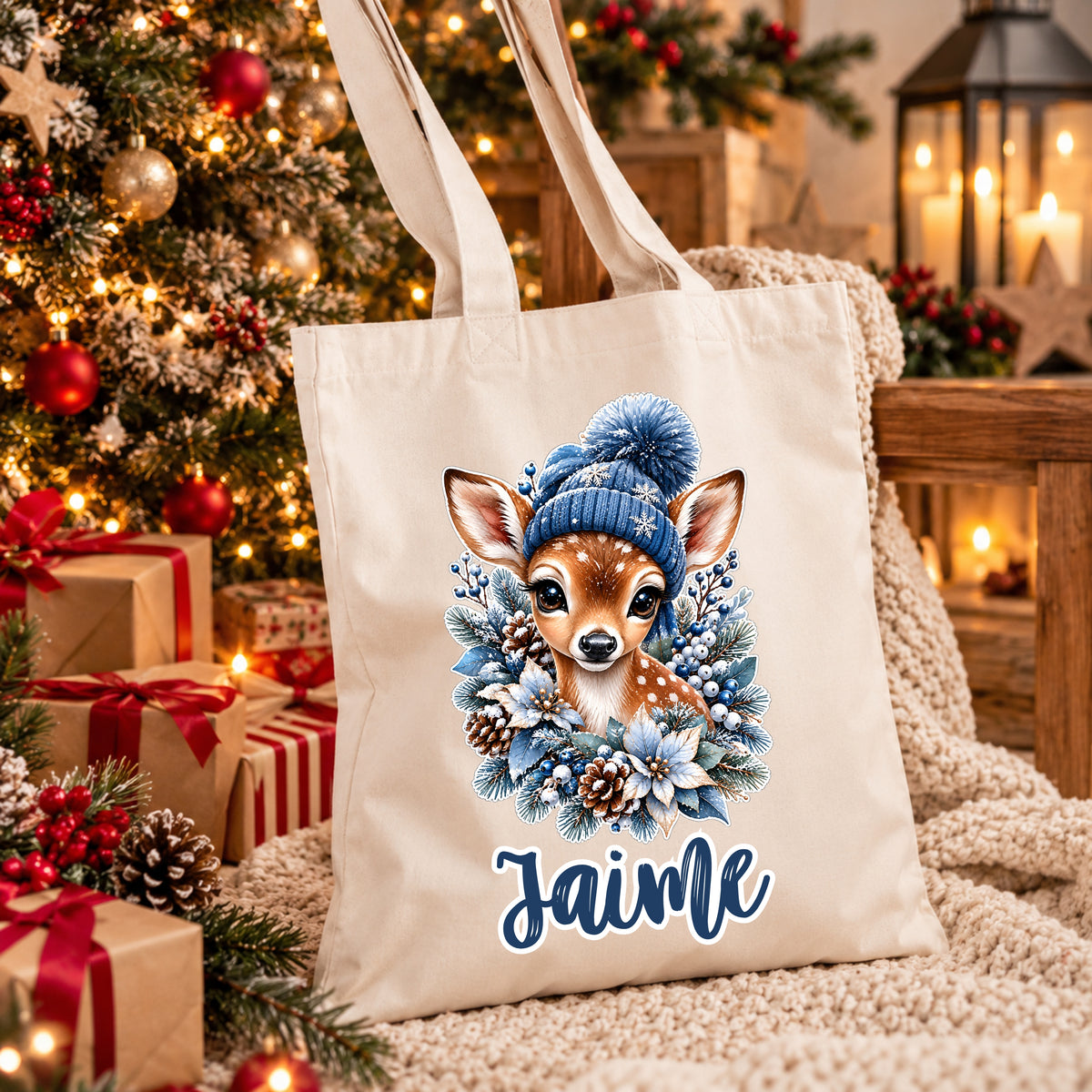 Tote Bag Personalizada '' Bambi Winter ''