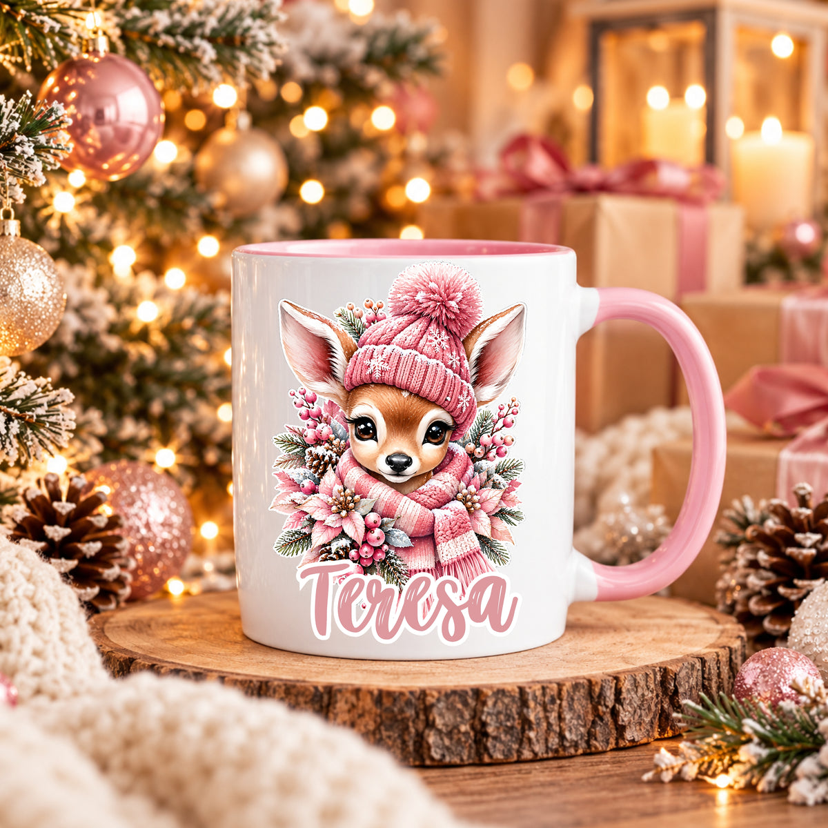 Caneca Personalizada '' Bambi Winter ''