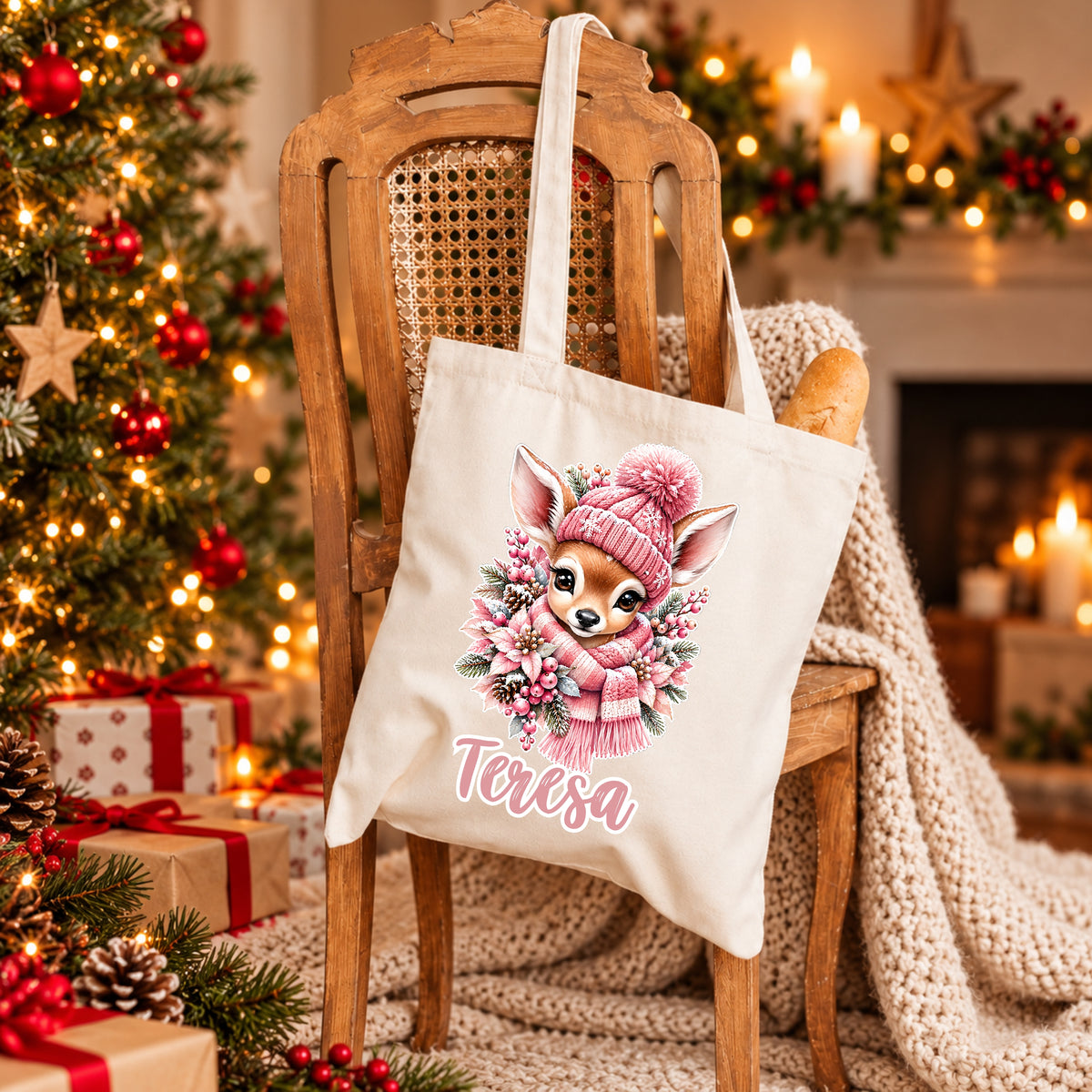 Tote Bag Personalizada '' Bambi Winter ''