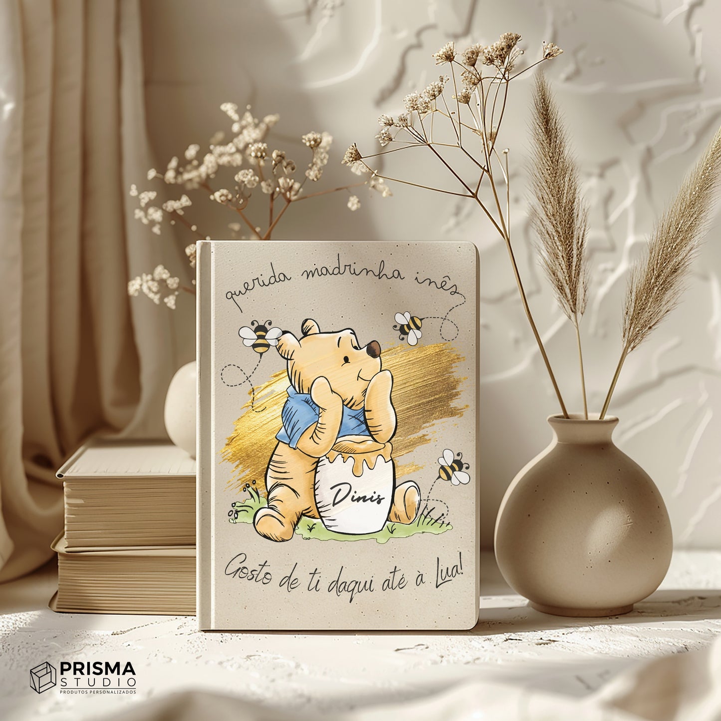 Caderno A6 Personalizado para Madrinha – Presente de Páscoa