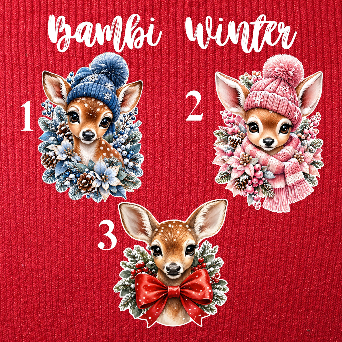 Caneca Personalizada '' Bambi Winter ''