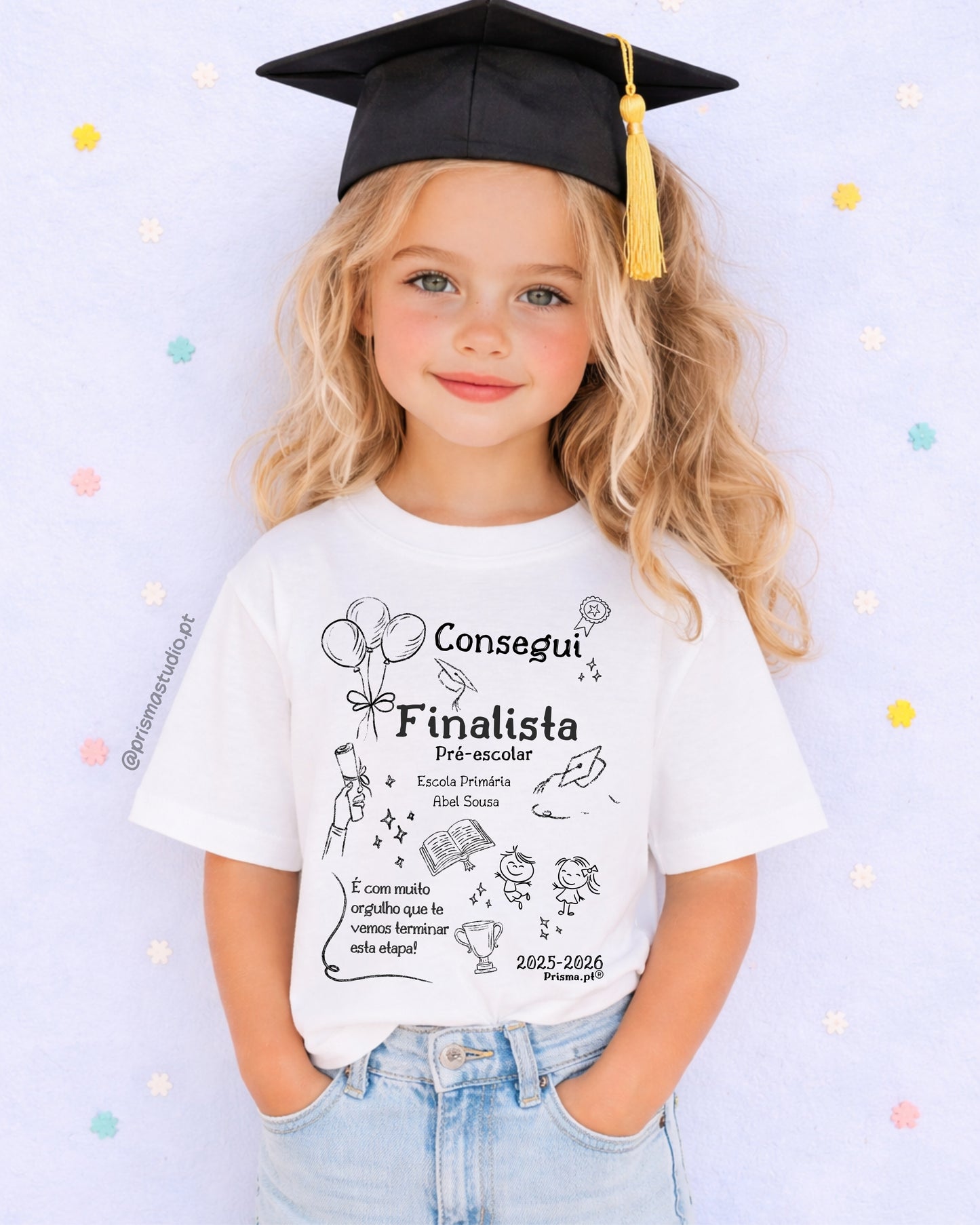 T-SHIRT FINALISTAS 2026 - MODELO EXCLUSIVO