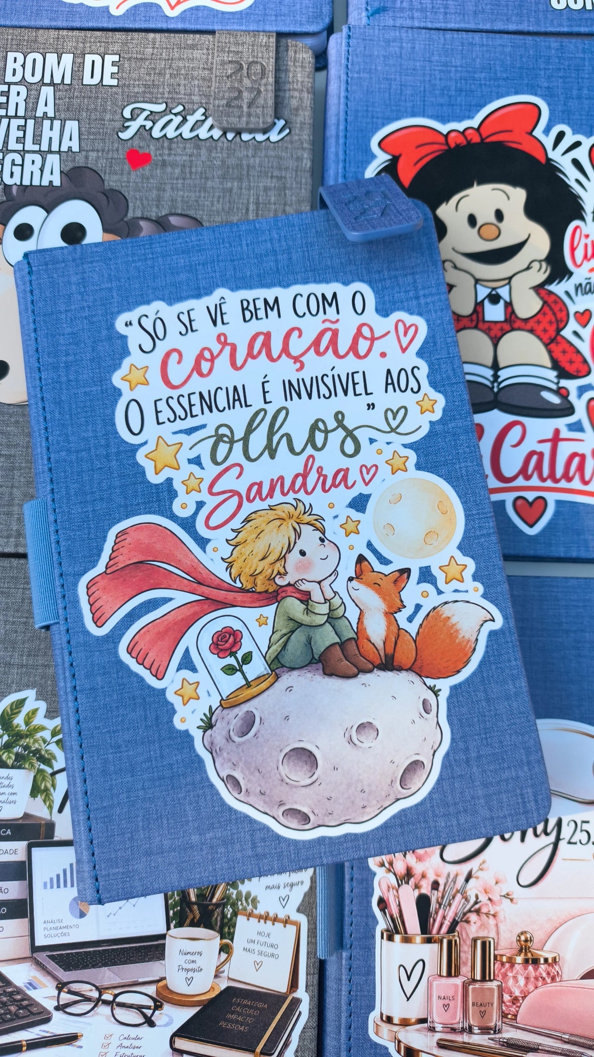 Agenda A5 2027 Personalizada | O Principezinho + Nome
