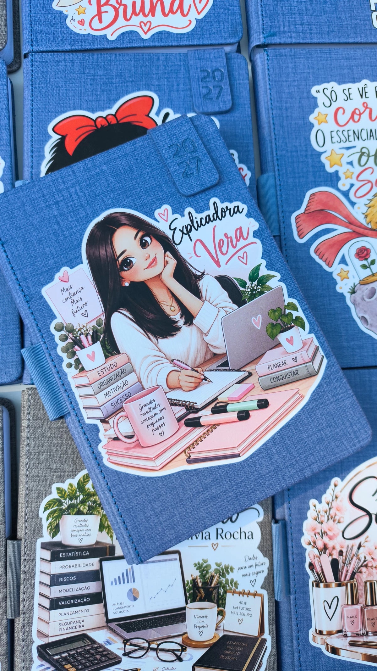Agenda A5 2027 Personalizada | Nome e Profissão à tua escolha