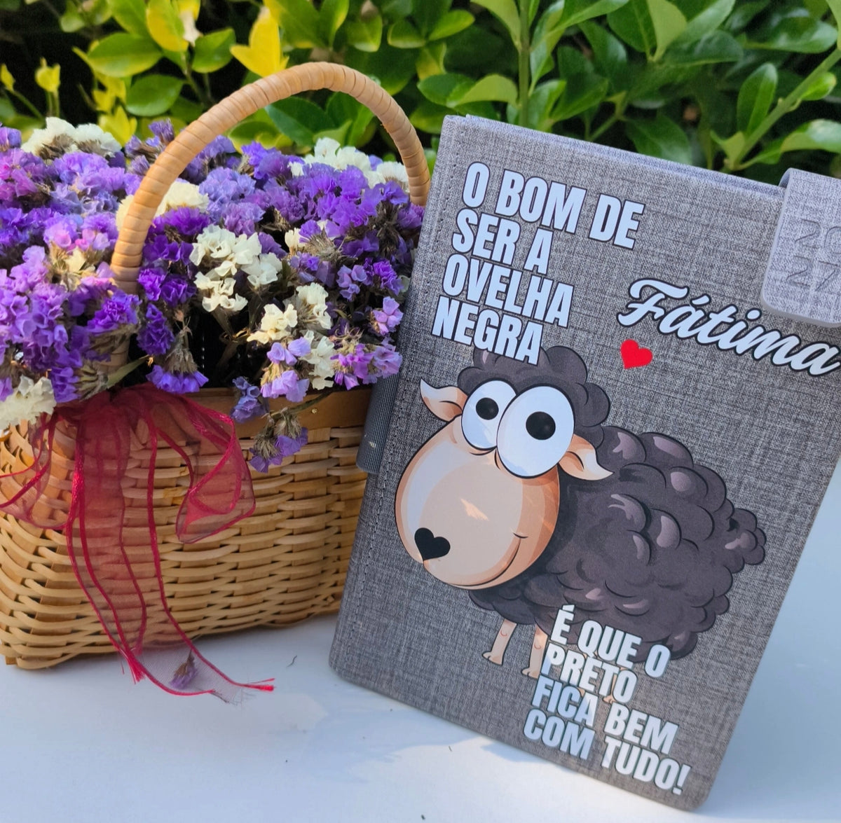 Agenda A5 2027 Personalizada | Ovelha Negra + Nome