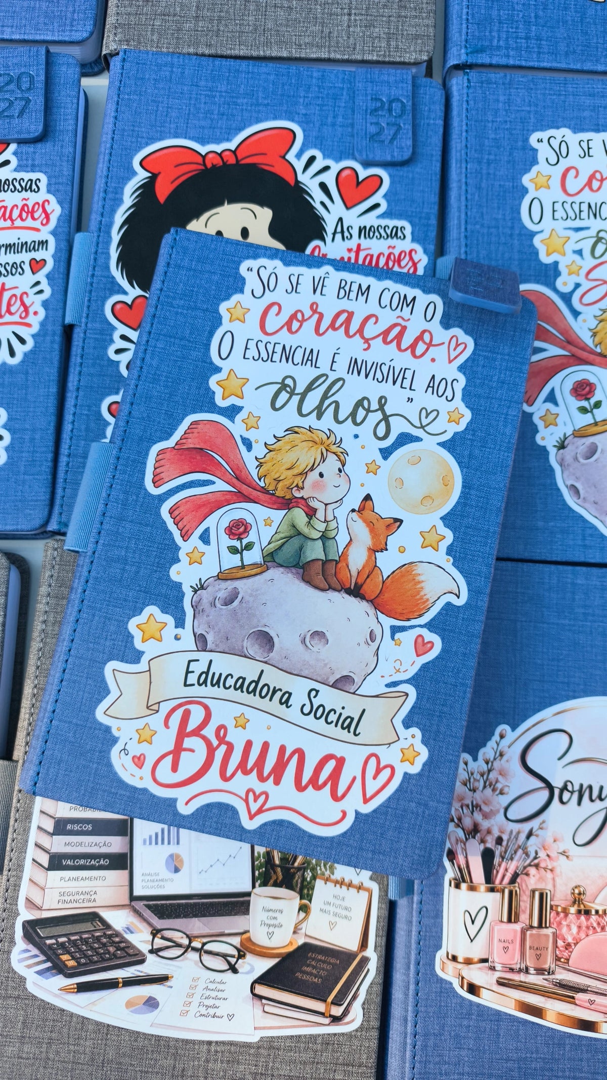 Agenda A5 2027 Personalizada | O Principezinho + Nome