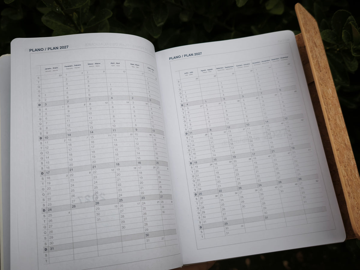 Agenda Férias | Personalizado com nome