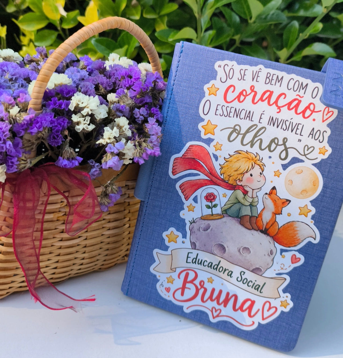 Agenda A5 2027 Personalizada | O Principezinho + Nome