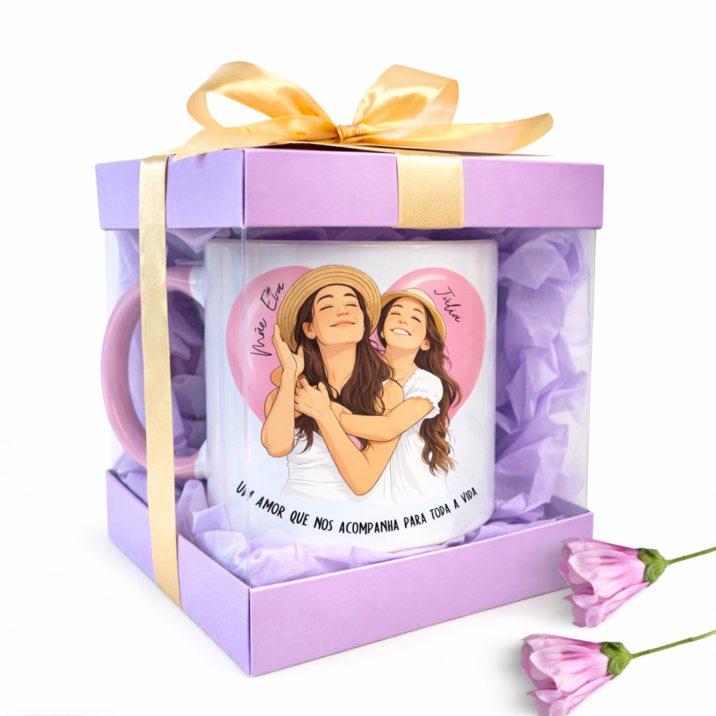 ✨ 🌸 Caneca Personalizada com OFERTA ILUSTRAÇÃO